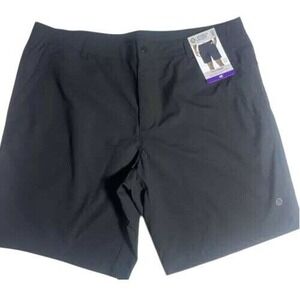 Mondetta‎ Outdoor Project Mens Tech Shorts Elastic Waistband Black Size 40 New!